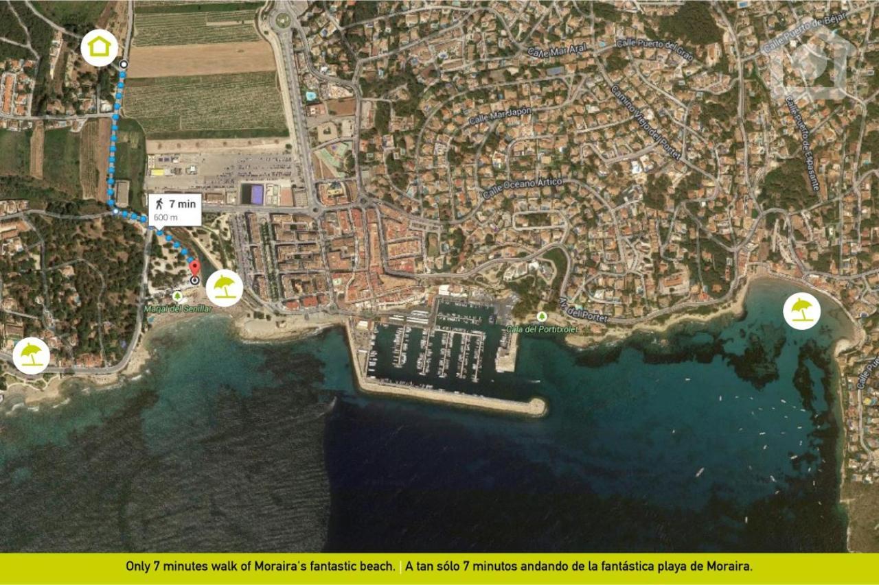 Sol Habitat Villa La Sort Moraira Exterior photo